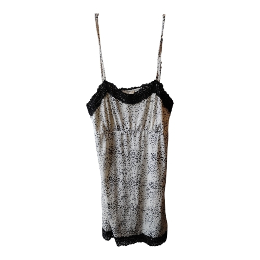 Jessica Simpson Black and White Patterned Top